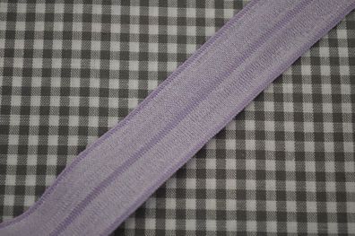 Elastisches Einfassband 20mm hellflieder