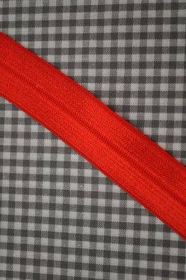 Elastisches Einfassband 20mm rot