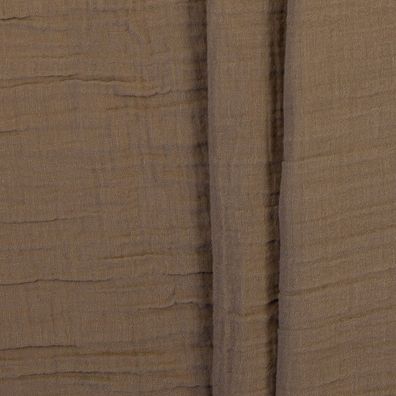 Double Gauze (Musselin) uni camel