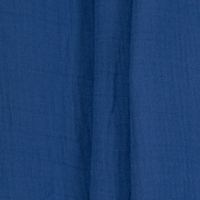 Double Gauze (Musselin) uni blau