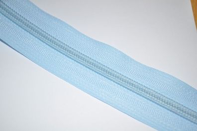 Endlosreißverschluss 5 mm hellblau
