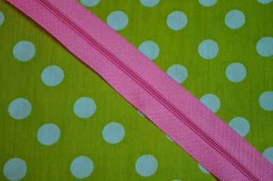 Endlosreißverschluss 3 mm rosa