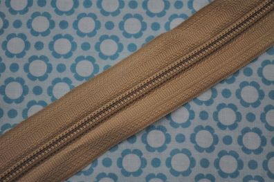 Endlosreißverschluss 5 mm taupe