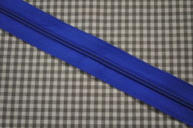 Endlosreißverschluss 3 mm royalblau