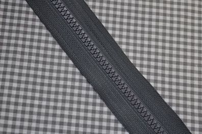 Endlosreißverschluss 5 mm grob dunkelgrau 312