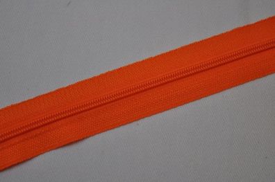 Endlosreißverschluss 3 mm orange
