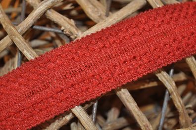 Falztresse Woll optik 3,5 cm terra