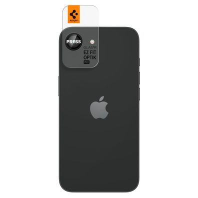 Spigen Optik Pro Glass TR kompatibel mit Apple iPhone 17e Schwarz Kameraschutz