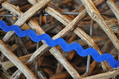 Zackenlitze 5mm blau