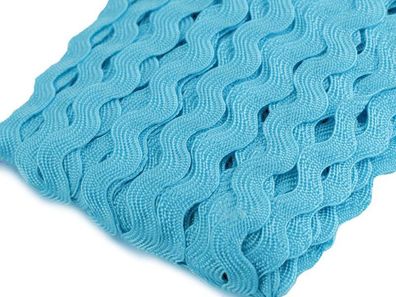 Zackenlitze 5mm Aqua