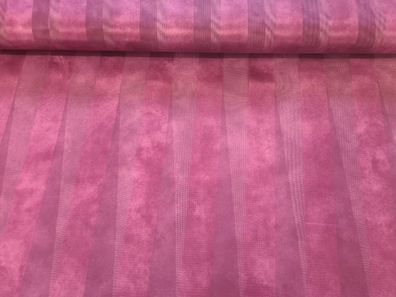 Gardinenstoff Chifon 14 Streifen bordaux