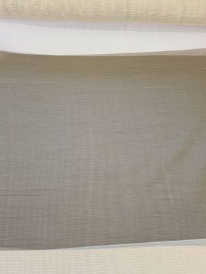 Gardinenstoff Chiffon 40 cm streifen Rosa Braun Beige