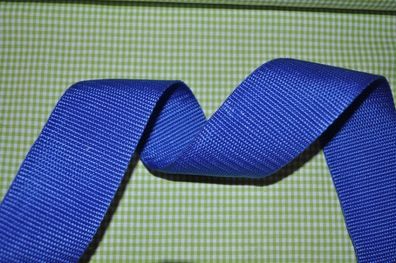 Gurtband 50 mm Blau