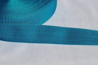 Gurtband 20 mm Petrol
