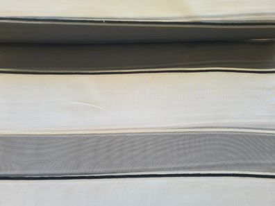 Gardinenstoff Chifon 8 Streifen hell dunkel