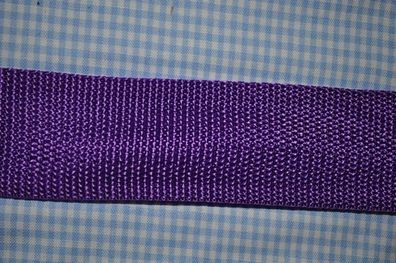 Gurtband 50 mm Lila