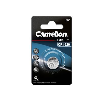 Camelion CR1620 CR 1620 3V Lithium Knopfzelle Batterie 1er Blister