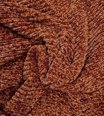 Heavy Chenille Cable Strick Stone
