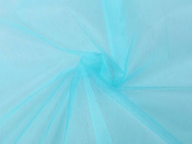 Organza Steif 21g Waschbar Türkis