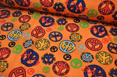 Nicky Peace Zeichen Orange
