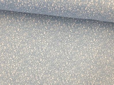 Strick Pixels blau elastisch