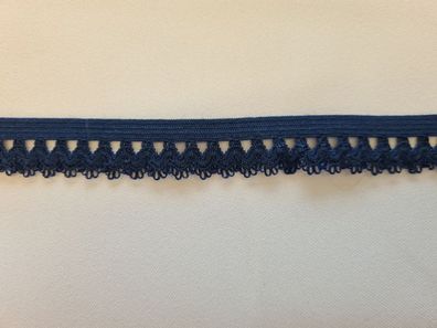 Unterwäschengummi/Rüschengummi 15mm Navy