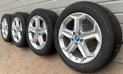 4x Original BMW X1 iX1 U11 18 Zoll Sommerräder Sternspeiche 865 6898039 DOT24 RDK