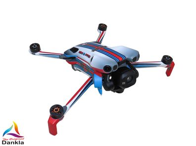 DJI Mini 5 Pro - Skin - Design: Martini - inkl. 6x Batterie- und RC-N3 + RC2 Folie