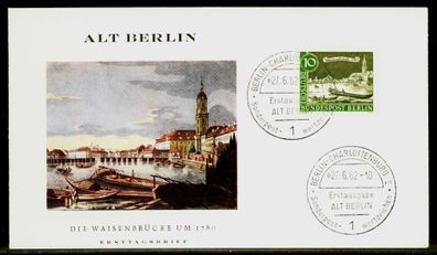 BERLIN 1962 Nr 219 BRIEF FDC X1F3972