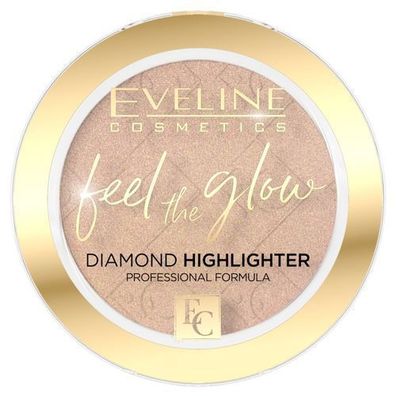Eveline Cosmetics Highlighter Beach Glow 02 - 4,2g Strahlender Teint für einen s