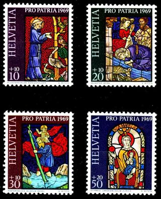 Schweiz PRO PATRIA Nr 902-905 postfrisch S8D0C7E