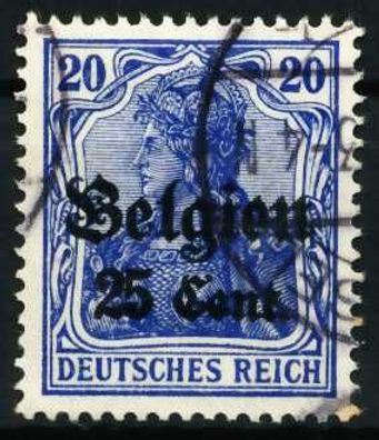 BES 1WK LP Belgien Nr 18a gestempelt X629CDA