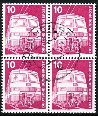 BRD DS Industrie u. Technik Nr 847 zentrisch gestempelt VIER X66C2DA
