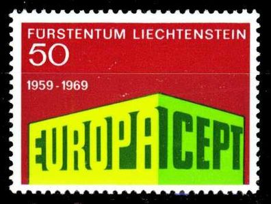 Liechtenstein 1969 Nr 507 postfrisch SB42D4A
