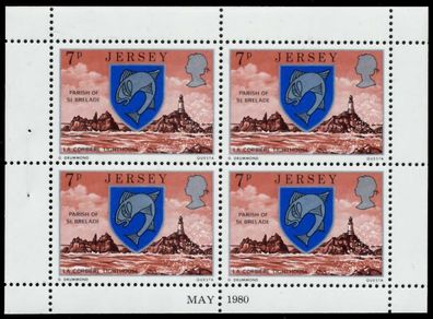 JERSEY Heftchenblatt Nr HB 3 MAY80 postfrisch X7CDFCE