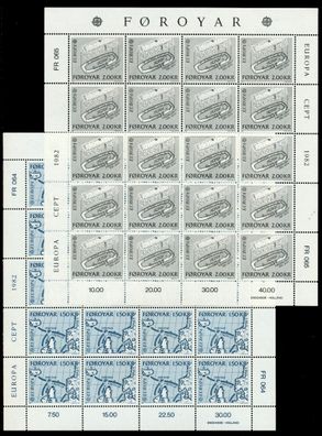 FÄRÖER Nr 70-71 postfrisch BO X90E2D6