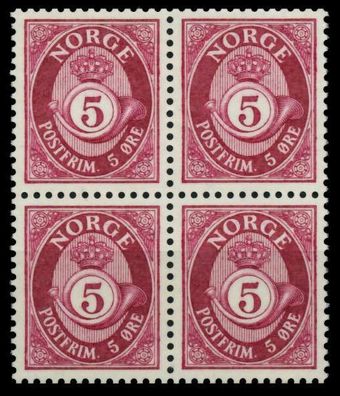 Norwegen Nr 478x postfrisch Viererblock X919BFE