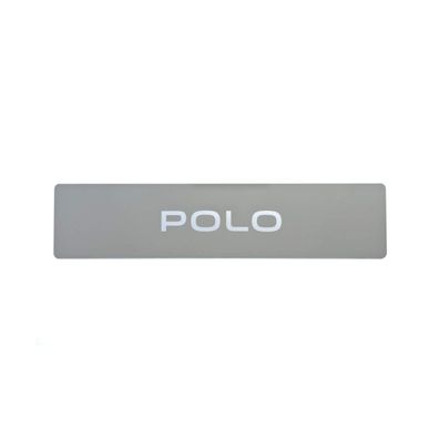 Original VW Polo Kennzeichenschild Nummernschild Kennzeichen Typenschild 6R0071801D