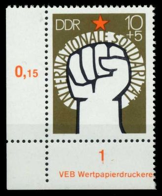 DDR 1975 Nr 2089 postfrisch ECKE-ULI X699A56