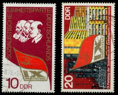 DDR 1976 Nr 2123-2124 gestempelt X69F83E