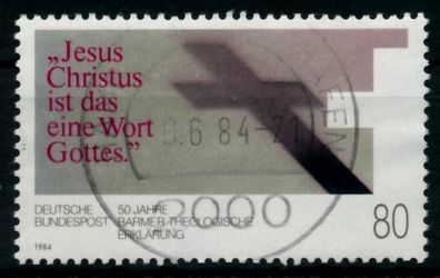 BRD 1984 Nr 1214 gestempelt X6A643A
