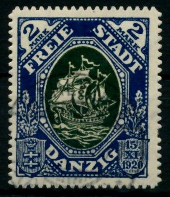DANZIG 1921 Nr 59 gestempelt gepr. X6E63EA