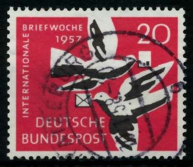 BRD 1957 Nr 276 gestempelt X6ED286