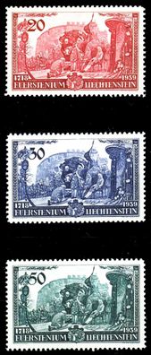 Liechtenstein 1939 Nr 180-182 postfrisch S1F0CE6