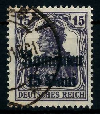 BES 1WK D-MV Rumänien Nr 10 gestempelt X774576