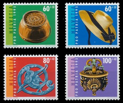 Schweiz PRO PATRIA Nr 1548-1551 postfrisch X6576CE