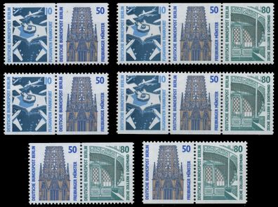 BERLIN Zusammendruck Nr W83-W88 postfrisch X7F4EFA