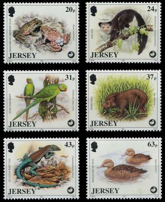 JERSEY 1997 Nr 799-804 postfrisch XAEAF3E