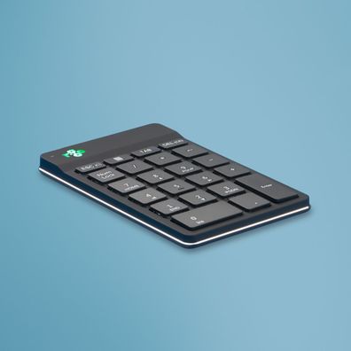 R-Go Tools Tastatur R-Go Numpad Break, ergonomischer Ziffernblock mit Pausensoftware,