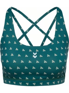 Hummel Damen Sport-Bh Hmlhiit Aop Impact Strap Bra 232371